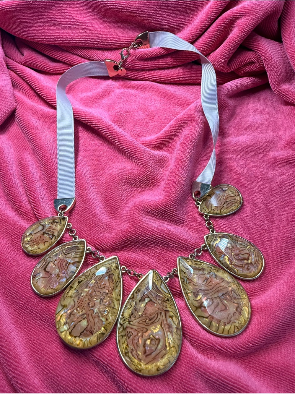 Vintage Lydell NYC Teardrop Necklace